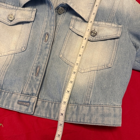 2024 CHANEL Light Blue Denim Jacket coco beach so 40 - Picture 11 of 11